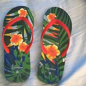 Men's Tropical ClubRoom size 12 New Flip Flops